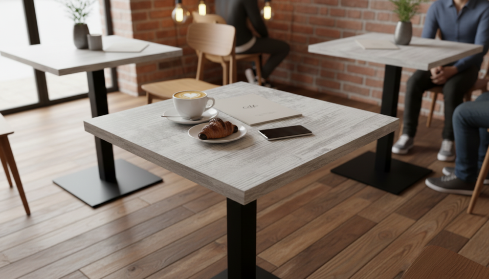 Столешница HPL на основе МДФ (Квадратная)