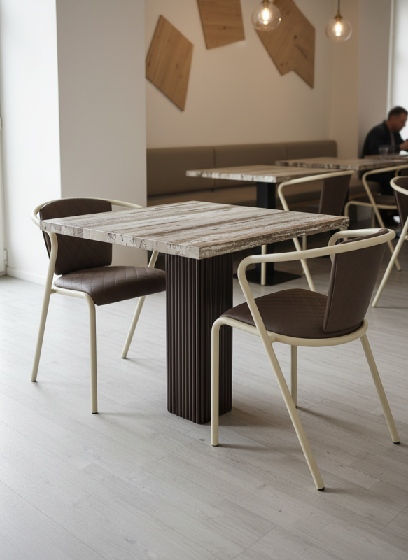 Столешница HPL на основе МДФ (квадратная)