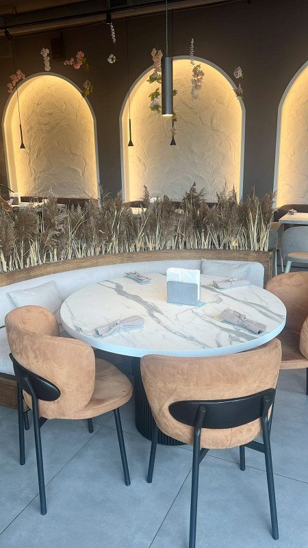 Столешница HPL на основе МДФ (круглая)