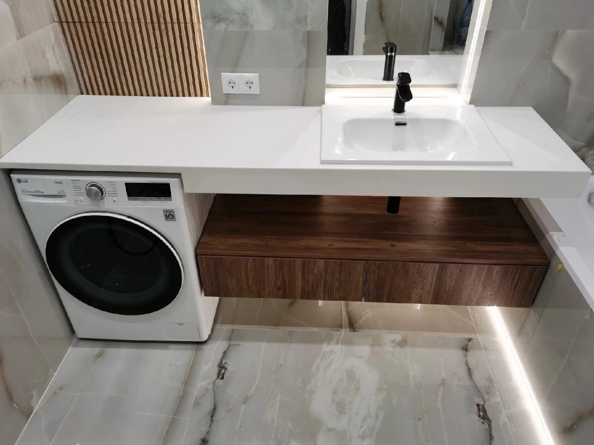 Столешницы в ванную