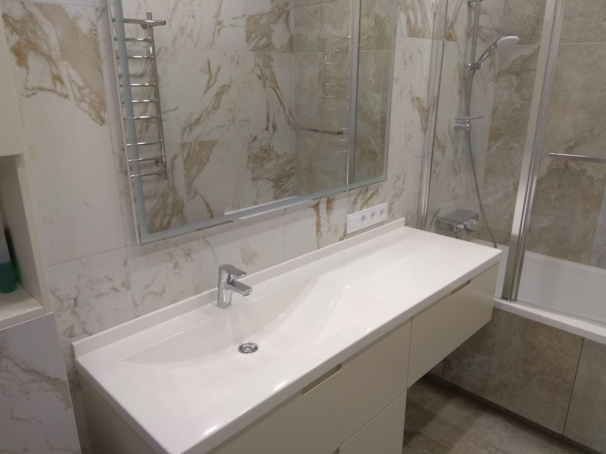 Столешницы в ванную